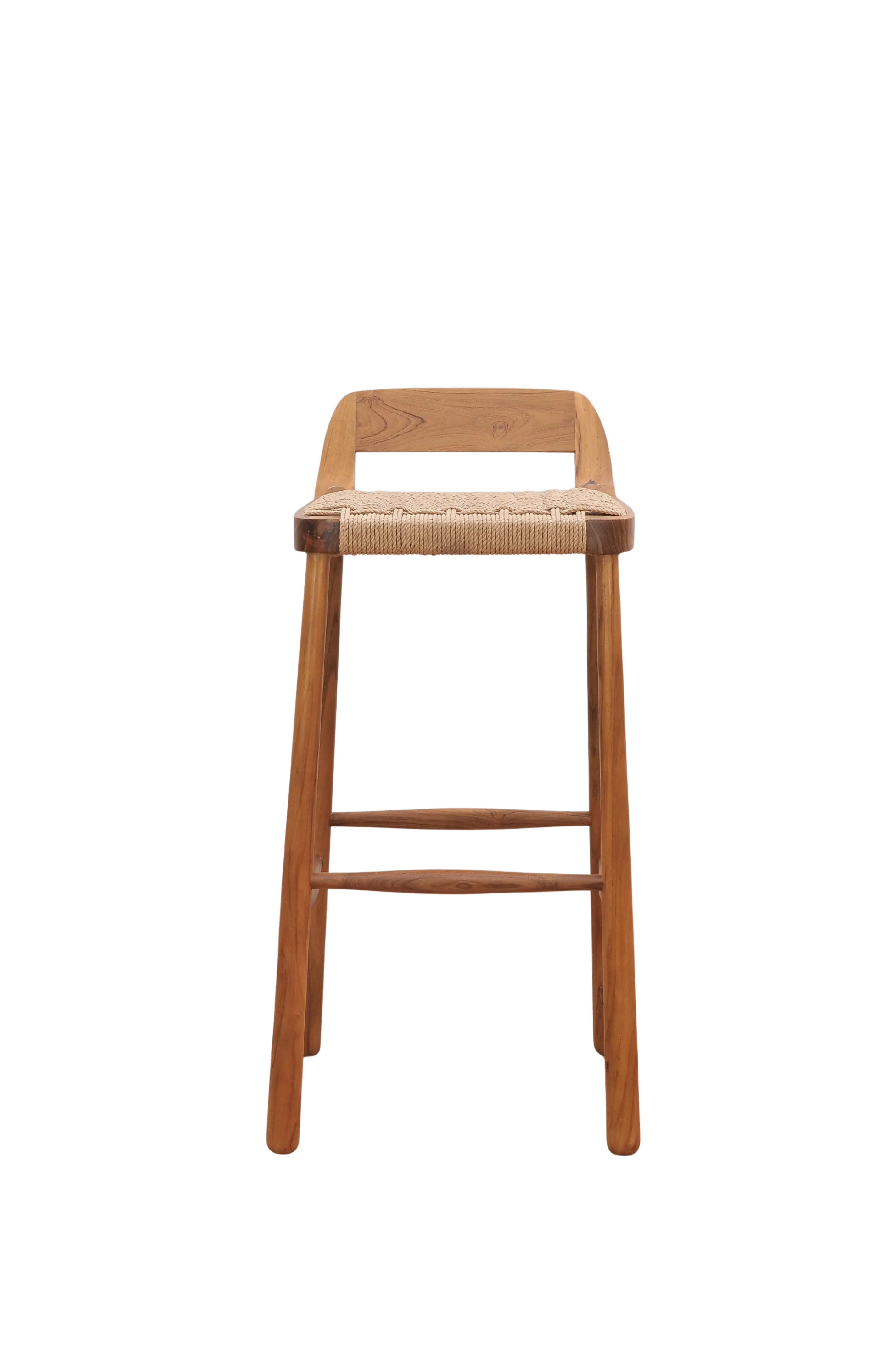 White Fabric Armchair - View 2